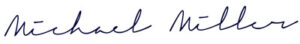 Michael Miller Signature